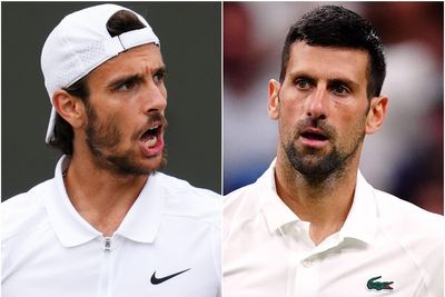 Novak Djokovic meets Lorenzo Musetti again as he eyes another Wimbledon final