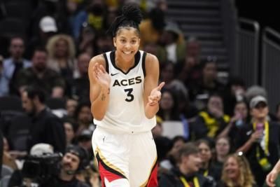 A'ja Wilson's 20-20 Game Leads Aces Past Storm