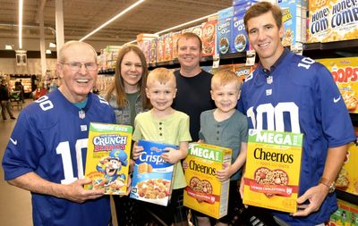 One-of-a-kind signed Eli Manning, Tom Coughlin jerseys being auctioned off for charity