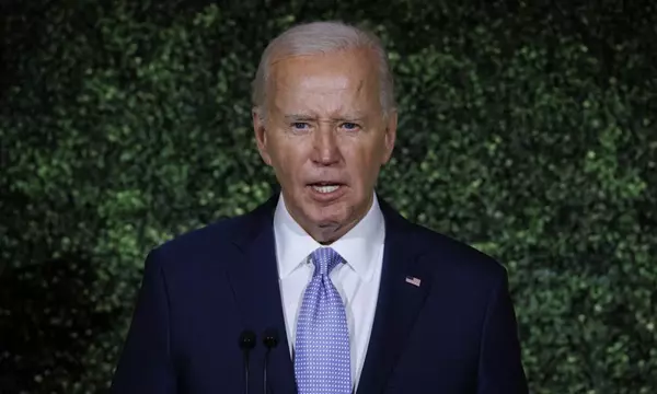 Biden campaign attacks Trump over ties to rightwing Project 2025 as president fights for political survival – live
