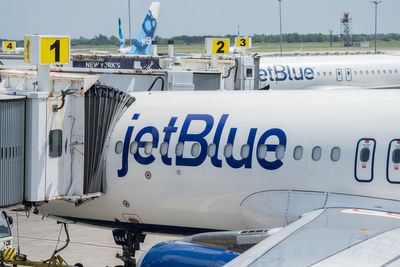 JetBlue and United were among the airlines to lose slots at this busy airport