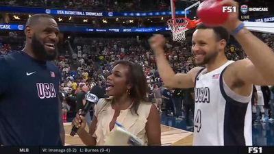 LeBron James Shared Awesome Reaction to Playing With Steph Curry in Team USA Win