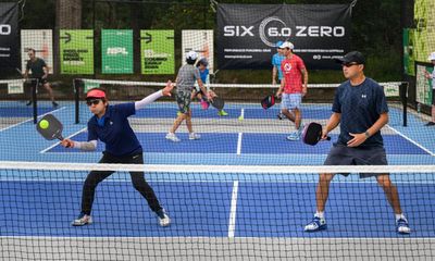 Despite not involving eating pickles, pickleball proves to be a joyful surprise