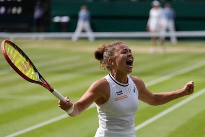 Jasmine Paolini wins Wimbledon semi-final thriller against tearful Donna Vekic