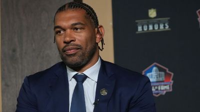 WATCH: Panthers great Julius Peppers receives his Hall of Fame gold jacket