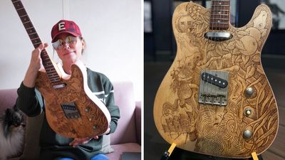 “We are proud to present this bespoke genealogy to you, told in a new and innovative way”: Shania Twain presented with a stunning handmade guitar in celebration of her musical legacy and Irish heritage