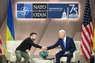 At NATO Summit, Allies Delicately Lend Biden A Hand