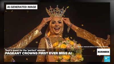 Beauty pageant crowns the world's first ever 'Miss AI'