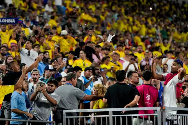 Uruguay players defend decision to enter crowd to protect families amid Copa America brawl