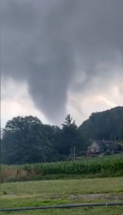 Tornadoes touch down in New York as hurricane Beryl’s remnants reach east coast