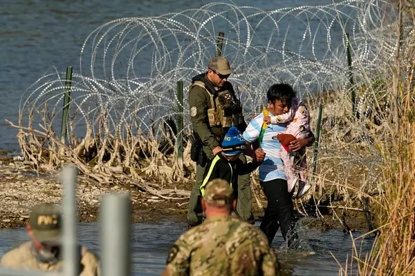 Migrants say border agents continue to throw away their belongings including baby food and vital medicines