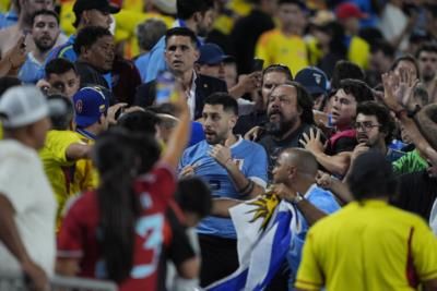 Uruguay Players Defend Entering Stands To Protect Families