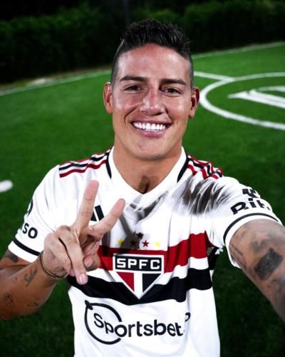 James Rodríguez Proudly Displays Team Allegiance In New Photoshoot