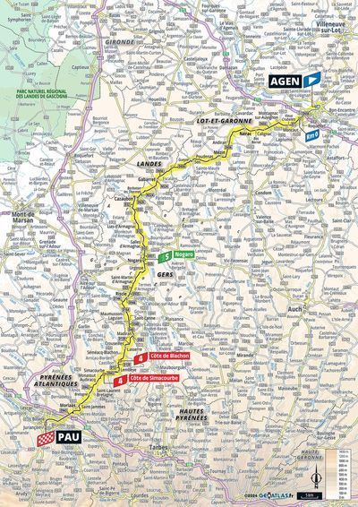Tour de France Stage 13 preview: Biniam Girmay eyes more sprint success in Pau