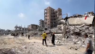 Gaza's Shijaiyah District Devastated By Israeli Offensive