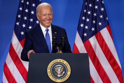 Defiant Biden vows to stay in race after verbal gaffes at NATO summit