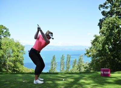 Brooke M. Henderson Demonstrates Golfing Prowess