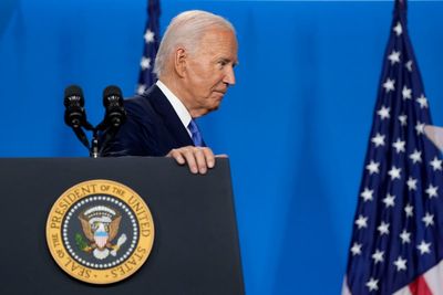I was at Biden’s ‘big boy’ press conference. It was stage-managed to a fault