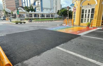 Phuket paints over rainbow crossings after accidents