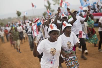 Rwandans Vote In Election Expected To Extend Kagame's Rule