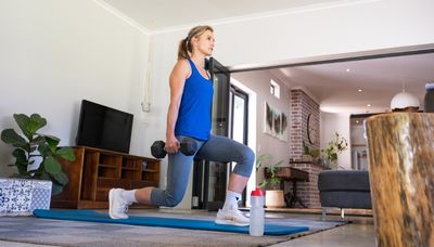 A strength and Pilates coach says this dumbbell routine is the only workout you need to build strong legs