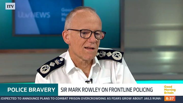 Met chief Mark Rowley says Government freeing…