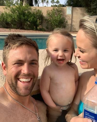 Jason Adam Celebrates Daughter's 5Th Birthday With Family Pool Day