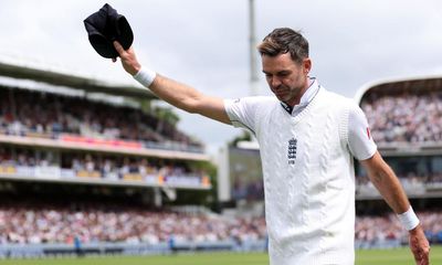 Jimmy Anderson signs off with wicket in England’s innings win over West Indies