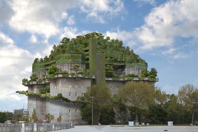 A former Nazi bunker in Hamburg just relaunched as a hip new attraction with restaurants and a hotel after a €100 million revamp