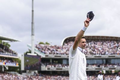 James Anderson retains a thirst for Test cricket on the day he says goodbye