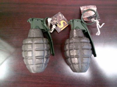 Japanese man arrested at Hawaii airport for allegedly carrying inert grenades in luggage