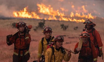 California wildfires have burned five times the average area this year, officials say