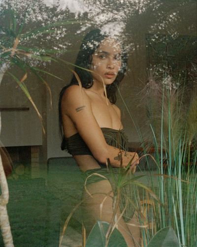 Saint Laurent Rive Droite Captures Zoë Kravitz's Raw Essence for Its New Photo Book