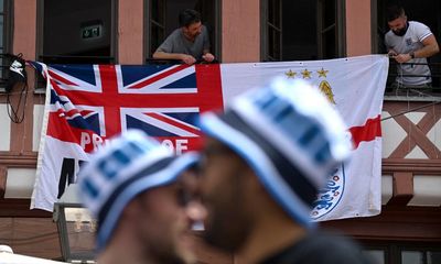 Expectations and prices soar as England fans gather in Berlin for final