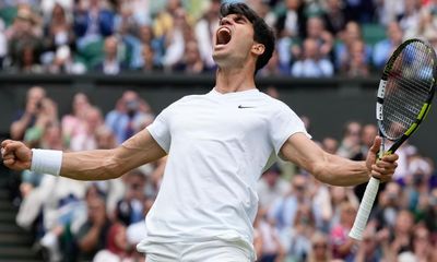 Carlos Alcaraz into Wimbledon men’s final after powering past Medvedev