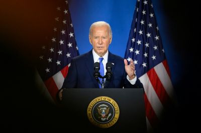 Biden Hits Campaign Trail As Calls To Quit Pile Up