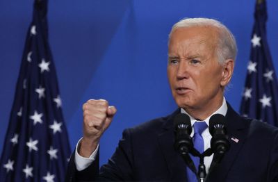 Biden’s brutal week ends with deluge of calls to quit and donors holding $90 million hostage