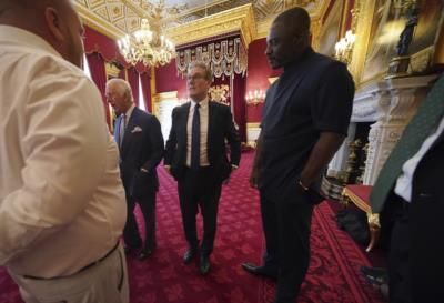 King Charles III And Idris Elba Address Youth Knife Crime