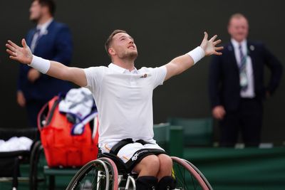 Alfie Hewett on course for Wimbledon double and receives boost as rival knocked out
