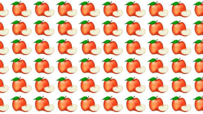 Optical illusion: Spot the odd apple emoji in 7 seconds
