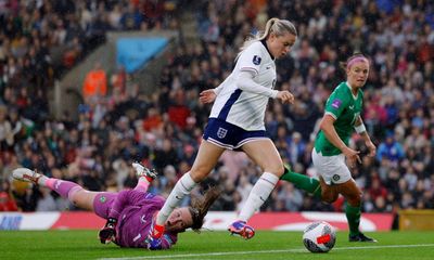 Russo and Stanway push England past Republic of Ireland and close to Euros