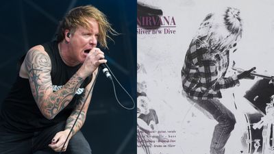 “There I was standing right in front, stoned in amazement.” Ex-Fear Factory frontman Burton C. Bell explains why his face is on the sleeve of Nirvana's final Sub Pop single