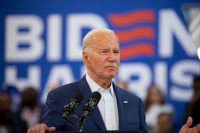 Biden goes on the offensive in rally