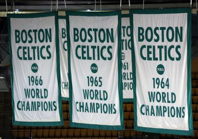 The historic old Boston Garden’s closing ceremony in 1995