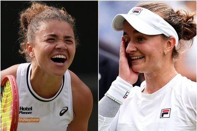 Jasmine Paolini faces Barbora Krejcikova in the Wimbledon women's final