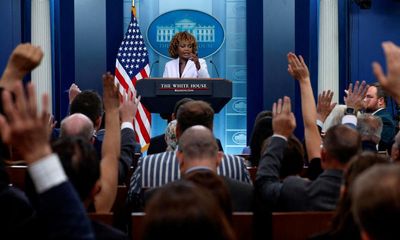 How the vaunted White House press briefing plunged into conflict after debate debacle