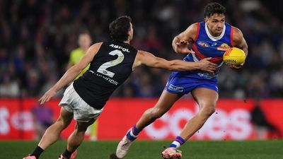 Coach delighted as Bulldogs bounce back to bite Blues