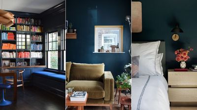 Farrow & Ball's Hague Blue is an endlessly popular dark paint color – here's how designers decorate with it