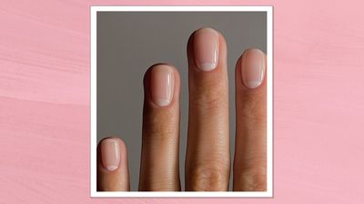 Everyone's wearing this sheer and subtle twist on a timeless French manicure