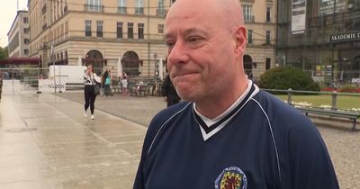 Scottish fan with Euro final ticket makes perfect indy quip in TV interview